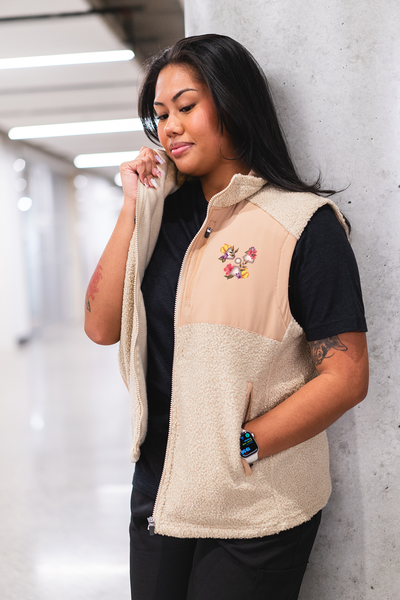 Floral Collection - Code Cozy Vest