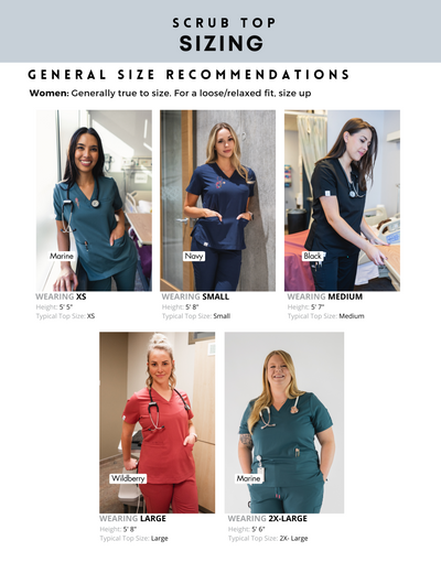 Victoria General Hospital Pediatrics - Codi Scrub Top