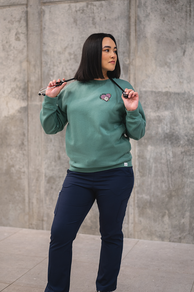 Classic Collection - Clearance Pocketed Crew Sweatshirt