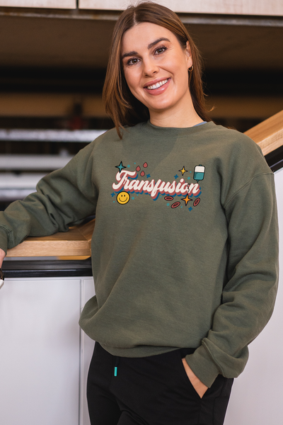 Transfusion Retro - Non-Pocketed Crew Sweatshirt